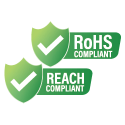 RoHS, REACH and Hazardous Substances Restrictions Compliant